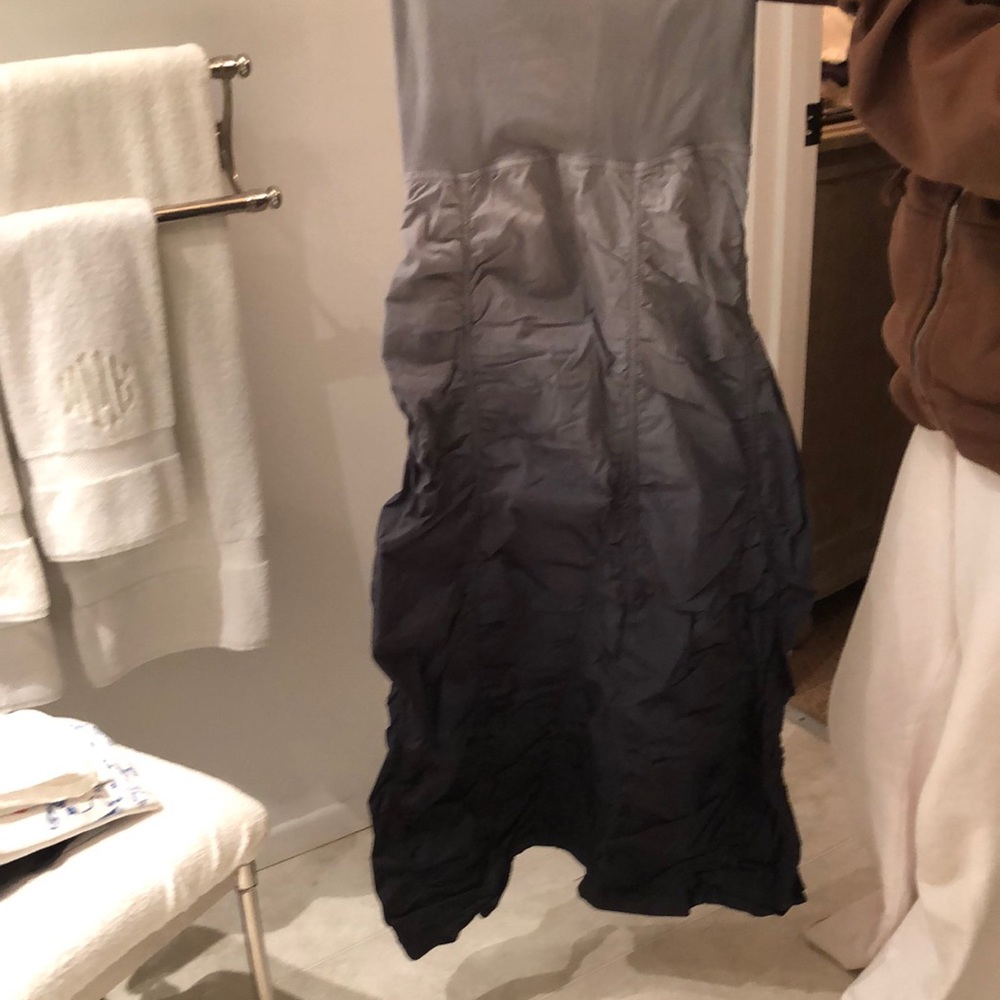Long ombré skirt